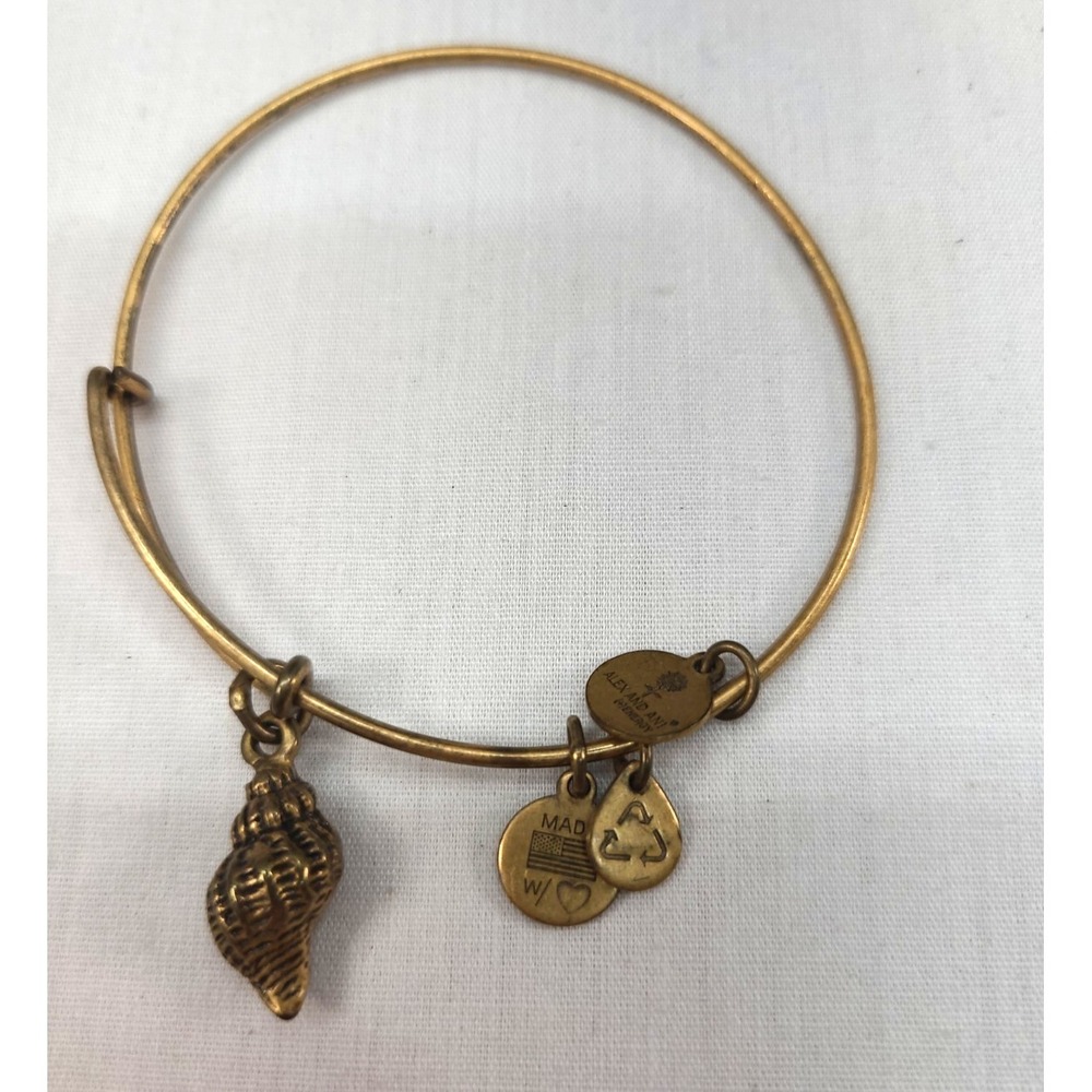 Alex and‎ Ani Conch Shell Charm Bracelet